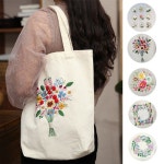 프랑스 자수 십자수 DIY 만들기 에코백 캔버스백 DIY 패키지 집콕 가방 도안 취미생활 스 프랑 : Onnamarket