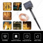 태양광 스트링 야외 파티오 정원 문 마당 파티용 방수 장식 1. Warm white : 에이치에스라이프몰33