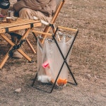 휴지통 접이식 쓰레기봉투 걸이 캠핑 분리수거 : wildlife11