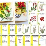 크리스마스 선물 홀리 열매 꽃 편지 인사말 카드 금속 절단 다이 스크랩북 공예 만들기 1. H2742-dies : 오더박스37호점