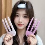 뿌리 4컬러 볼륨업 헤어클립 앞머리빗 2p세트 : 파플몰