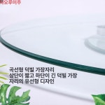 식탁 테이블 회전판 접이식 중국집 가정용 상판 직경 60cm : 더다선컴퍼니