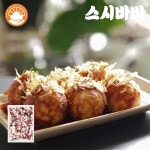 냉동 문어채 청크컷 1kg 절단문어 타코야끼 문어 슬라이스 : 스시바바