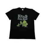 더콜디스트모먼트 TCM frog nail shop T 블랙 반팔티 : 디럭스웨이