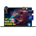 OLED 비즈니스 AI PC 노트북 14인치 WUXGA 터치스크린 (550nits 100% DCI-P3 광택) 인텔 14코어 울트라 5 125H 8GB : MOA해외마켓 8th