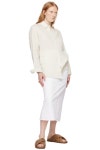 [토브]White Sera Denim Midi Skirt 241933F092001 : 런던뷰티케어