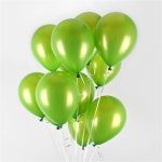 네오타이룬 펄풍선 100개 라임그린 생일 이벤트 파티 30cm : MYShop