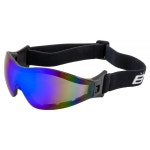 Birdz Eyewear Boogie 폼 패딩 오토바이 스키 스카이다이빙 Z871 안전 고글 블랙 프레임 ReflecTech 블루 김 서림 방지 렌즈 : 잡화점... 