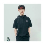 행텐 HANGTEN TEENS 틴즈 스트레치셋업 후드 반팔 아노락_10014520-031-454-41 190214 : 센트럴오로라