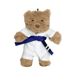 하비베어 도복곰 키링 주짓수 태권도 유도 무술 인형 승급 선물 곰돌이 이름 도장 자수 : mupik