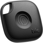 Tile 라이프360 메이트 타일 2024 블루투스 트래커 열쇠 찾기 및... 가방 등용 폰 기능 포함 iOS Android 호환 1개입 블랙 1-Pack : 고홈티
