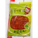 업소용 오징어젓갈 무침 대용량 2kg 오징어젓 양념 : 삼해유통