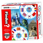 J95 가가코리아 파인더스 세계여행 1P 유아 찾기 보드게임 파인더스시 : CK0104