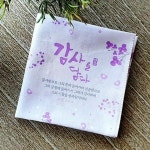 제이씨핸즈 감사를담다 말씀 손수건 (감사함으로) 면100% 60수 : 현대Hmall