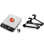 주방전자저울 상업용 요리 디지털 이텍시티 10kg 주방 저울 방수 USB 충전식 식품 LED 디스플레이 포함 케이플린 성인용 플라스틱... 