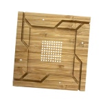 꿀벌 탈출 보드 휴대용 설치 나무 광장 양봉 장비 하이브 디바이더 기본 : 오더박스29호점