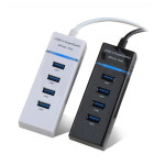 RRP 4포트 USB3.0 USB허브 DJH-3401 1M선길이내장 : 오케이마트