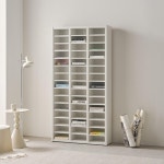 회사 문서보관 자료실 45칸 다용도 서류 수납장 1010 스탠드선반 책진열장 책장정리 : 온리큐