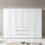 드레스룸 3단서랍장 이불장 수납 옷장 세트 2400 수납력이좋은 옷수납장 드레스룸옷장 : 온리큐