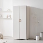 원룸 좁은방 소품보관 도어 수납 행거 옷장 800 옷수납 옷장수납장 옷장수납 옷수납장 : 온리큐