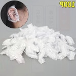 미용실 귀커버 파마 비닐 염색 보호 귀덮개 머리 미용 100p : 굿니스마켓