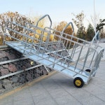 돼지 운반기 케이지 운송 염소 양 철장 가축 도살장 : 수아파파몰2