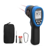 적외선 온도계 열측정기 휴대용 오븐 물 온도 산업용 HOLDPEAK DS161 디지털 58 ℉1472 ℉ 비접촉식 고레이저 조리 1-985C... 