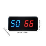 실내 게임 홈 축구 전자 스코어보드 디지털 스코어 보드 기본 : 블루26호점