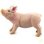 YS 동물피규어 동물모형 돼지 : 옐로스완