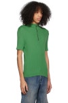 [위니 뉴욕]Green Half Zip Turtleneck 231518M205000 : 런던뷰티케어
