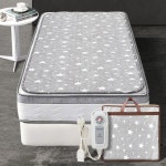 전기요 소 1인용전기장판 캠핑전기매트 미니 싱글침대 뉴스타그레이 : 수호미인