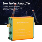 풀 밴드 저잡음 증폭기 가용 20dB 고이득 LNA RF 전력 프리앰프 모듈 0.1MHz-6GHz : 설E스토어