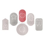 크리스마스 키 금속 절단 다이 카드 스크랩북 제작 양각 종이 앨범 공예 템플릿 장식 1. H4122-dies : 오더박스45호점