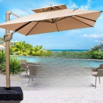 횡단보도파라솔 정원 야외 폴딩 비치 대형 테라스 : 마켓온1005