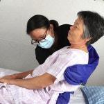 어르신 손목 부축 장갑 케어 보행 도움 간병 이동 : 미래물산ENC