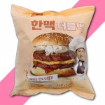 수제 더블버거 PC방 냉동햄버거 200G 10개 : 신도유통