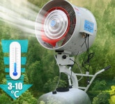 대형 축사 선풍기 먼지 안개 제거 분무 서큘레이터 : 대성  상사