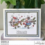 산타 클로스 펭귄 나무 투명 스탬프 할로윈 호박 마녀 선물 카드 스크랩북 종이 공예 템플릿 1. H3987-stamps : 에이치에스라이프몰35