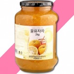 고려에프디 꿀 유자차 2KG 유자차 꿀유자차 유자청 티백 : 제이엔유통