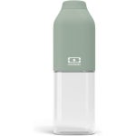 몬벤토 - MB 포지티브 M 천연 물병 500ml 컴팩트 밀폐 병 사무실 스포츠 피크닉에 이상적 BPA 프리 제로 웨이스트 그린 Blue Infinity... 