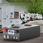 대용량 인산철 배터리 휴대용 캠핑용 각형 캠핑카 카라반 밧데리 야외 12v 360ah : 토토네 정직상점