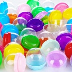 150pcs 자판기 캡슐 대량 인형 뽑기 기계 2인치 프로스티 클리어 도토리 경품 장난감 리필 12가지 다양한 색상의 소년 소녀 크리스마스 파티... 