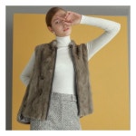 라벨르by신영모피 밍크 스크랩 콤비 베스트_5종 택1 631872 : 최고팔