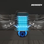 더쎈 싸이클론 3팬모터 3D메쉬 쿨링바람시트커버_저진동 터빈모터 3000RPM_DS1012 : 지티플러스