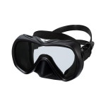 걸 루보스 마스크 UV380 AR IR렌즈 1안식 스킨스쿠버 다이빙 + 스트랩 + 파우치 : 웨이브몰