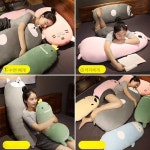 펭귄 쿨쿠션 바디필로우 죽부인60cm 냉감인형 제품 쿨링 1. 공룡(솜/분리형)60cm : 비에이치에스몰