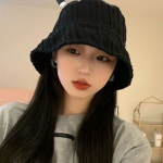 여자 벙거지 모자 가벼운 휴대용 사계절 모자 스타일리시 패션 : 꿈꾸는윌리