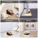 빈티지 배우 소프트 쿠션 홈 카펫 문짝 매트 자동차 러그 영화 연예인 클래식 1. Quality Produc...