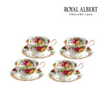 로얄알버트 황실장미 커피잔 4인조(컵&소서) 에이본(AVON) : 롯데백화점 중동점