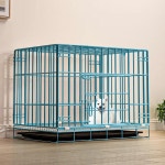 울타리 실내 설치가 필요 접이식 강아지 다리미 케이지 집 둥지 개집 테디 전용 1. 다크 그레이 : 딜리벌월드49호점